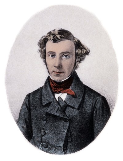 Charles-Alexis-Henri Clerel de Tocqueville (1805-59) - صورة شخصية للكسيس دي توكفيل (Alexis Charles Henri Cleral de Tocqueville) (1805-1859) ، مؤرخ وسياسي فرنسي. بواسطة فنان غير معروف
