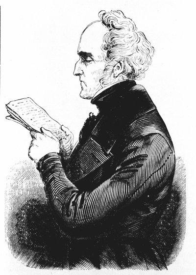 تشارلز فورييه (1772-1837) ، فيلسوف واقتصادي فرنسي. بواسطة فنان غير معروف