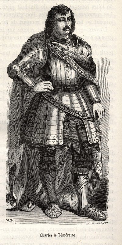 تشارلز ذا بولد (1433-1477) ، دوق بورغندي. بواسطة فنان غير معروف