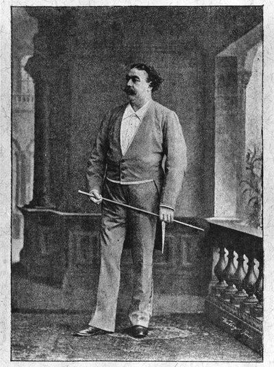 السيرك: السيد كلود لويال - في "" Ecuyers et Ecuyères "" للبارون دي فو. بواسطة Unknown artist