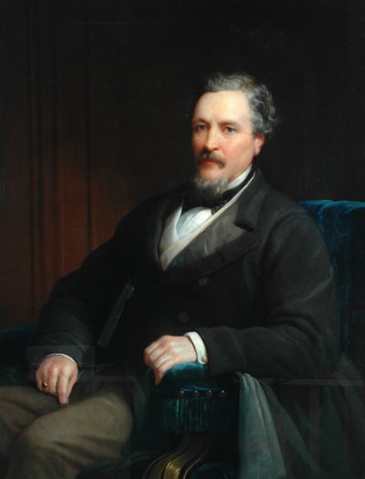 العقيد إدوارد أكرويد 1868 بواسطة غير معروف