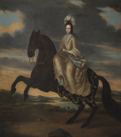 إدويج صوفي دي سويدي - صورة لدوقة هيدفيج صوفيا من هولشتاين-جوتورب (1681-1708) ، ملكة السويد ، مجهول. زيت على قماش بواسطة فنان غير معروف