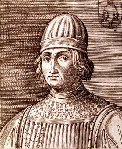 إيراسمو دا نارني ، الملقب بـ Gattamelata Condottiere Italian (Narni ، v. 1370 in Padua بواسطة فنان غير معروف