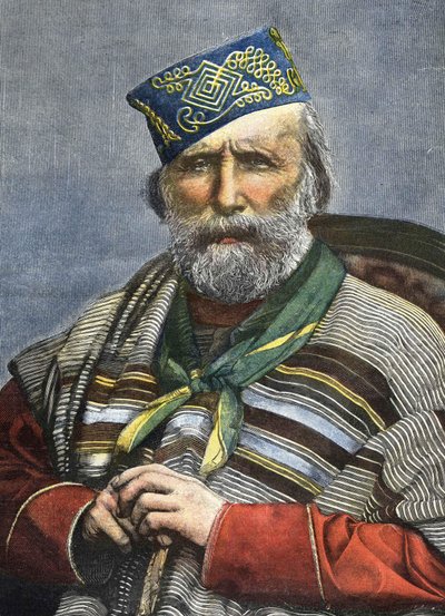 جوزيبي غاريبالدي (1807-1882) بواسطة فنان غير معروف