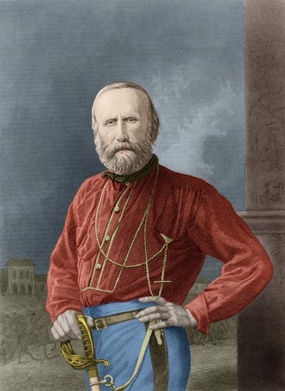 جوزيبي غاريبالدي (1807-1882) بواسطة فنان غير معروف