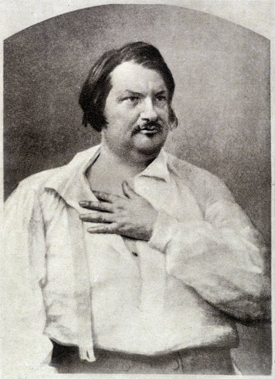 Honoré de Balzac ، حوالي عام 1850 بواسطة فنان غير معروف