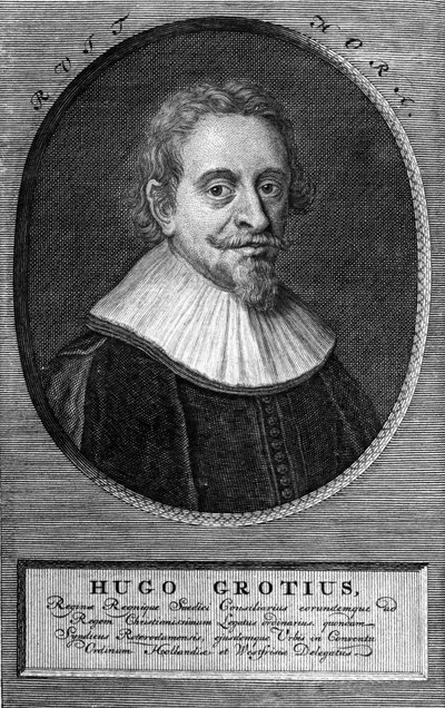 هوغو غروتيوس (1583-1645) (هويغ دي جروت) ، محامٍ ودبلوماسي هولندي. بواسطة فنان غير معروف