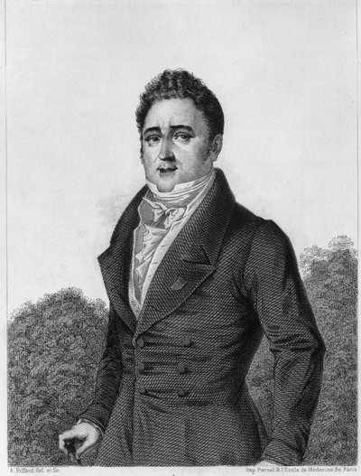 جاك لافيت (1767-1844) ، مصرفي وسياسي فرنسي - نقش في "تاريخ الحياة السياسية والخاصة لويس فيليب" بواسطة فنان غير معروف