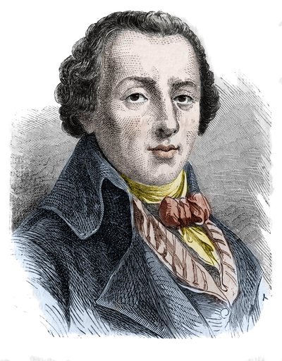 جان أنطوان (جان أنطوان) روشر (1745-1794) ، شاعر فرنسي. بواسطة فنان غير معروف