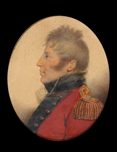 المقدم تشارلز مكارثي ، الفيلق الملكي الأفريقي ، 1812 م بواسطة غير معروف