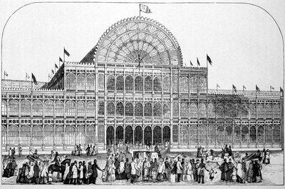 معرض لندن الدولي 1851 (كريستال بالاس في هايد بارك) بواسطة فنان غير معروف