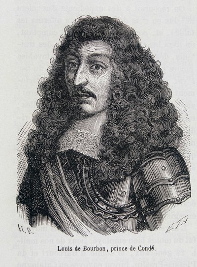 لويس الثاني من بوربون ، أمير كوندي (بوربون كوندي) ، المعروف باسم لو غراند كوندي (1621-1686). بواسطة فنان غير معروف