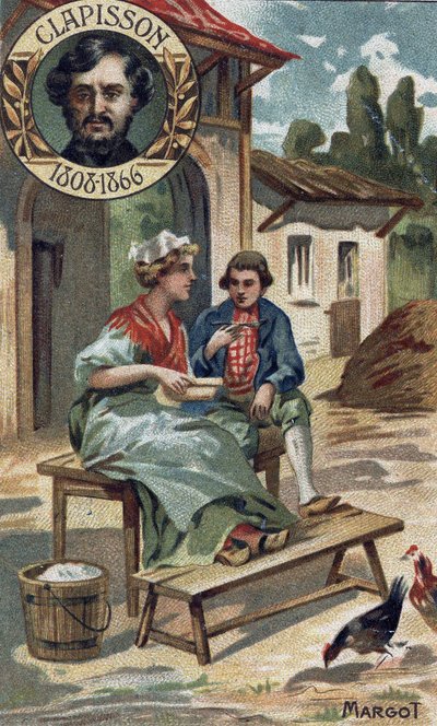 أوبرا مارجوت الهزلية عام 1857 بواسطة أنطوان لويس كلابيسون. (1808-1866). كرومو أواخر القرن التاسع عشر. بواسطة فنان غير معروف