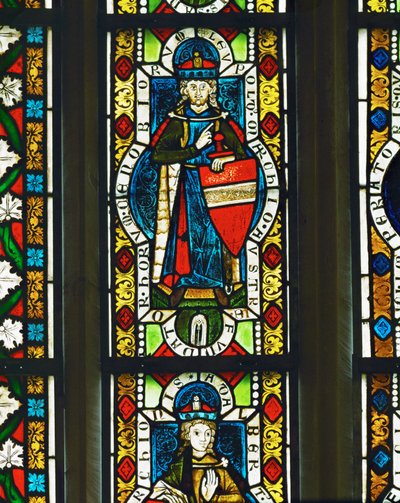 مارغريف ليوبولد الثالث من بابنبرغ (زجاج ملون) بواسطة فنان غير معروف