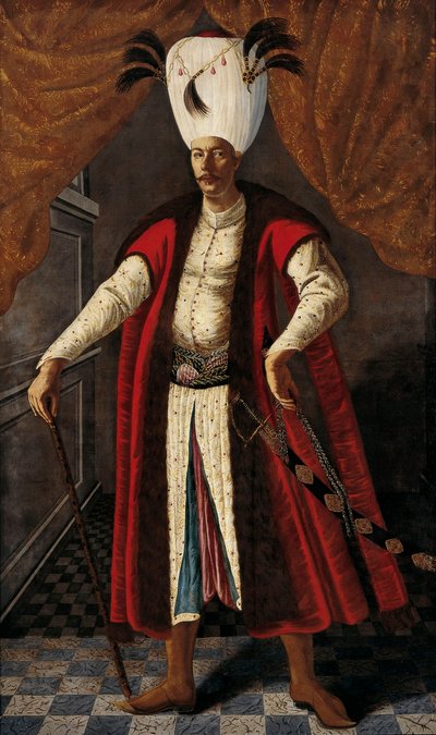 محمد الرابع (1642-1693) سلطان الدولة العثمانية ، ج. 1681 بواسطة فنان غير معروف