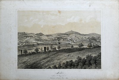 قالب (من Argoed) ، حوالي 1850 (حجر على ورق) بواسطة فنان غير معروف