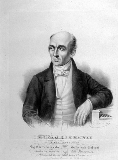 Muzio Clementi (1752-1832) ، عازف البيانو والملحن الإيطالي بواسطة فنان غير معروف
