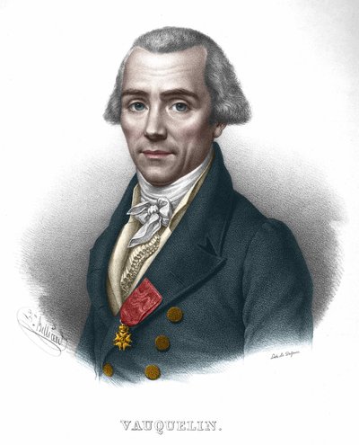 نيكولا لويس فوكلين ، كيميائي فرنسي (1763 - 1829). بواسطة فنان غير معروف