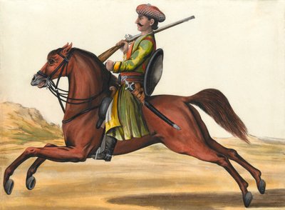 1780 فرسان من الفرسان الأصليين في خدمة نواب بواسطة غير معروف