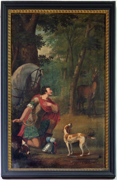 لوحة "تحويل H. Hubertus" بواسطة فنان غير معروف