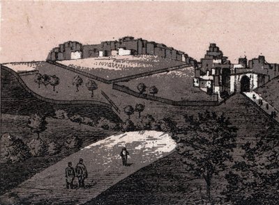 فلسطين: منظر لمدينة بيت لحم (بيت لحم). في "" العالم يوضح 168 مشاهدة "" غير مؤرخ (نهاية القرن التاسع عشر) بواسطة فنان غير معروف