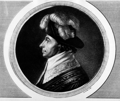 صورة لأبي إيمانويل جوزيف سييس (1748-1836) ، سياسي فرنسي. نقش في "" مجموعة كاملة من اللوحات التاريخية للثورة الفرنسية ، في ثلاثة مجلدات. "" 1804. بواسطة فنان غير معروف