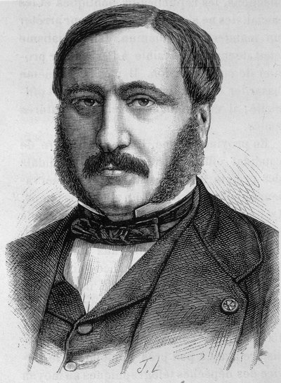 صورة لأدولف فوركيد دي لا روكيت (1820-1874). بواسطة فنان غير معروف