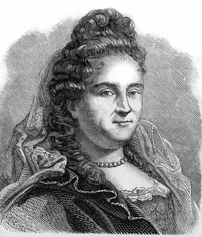 صورة آن ليفبفر ، السيدة داسيير. الفرنسية Erudite (1647 إلى 1720). بواسطة فنان غير معروف