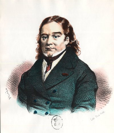 صورة للبارون لاري (1766-1842) ، الجراح العسكري الفرنسي ومخترع سيارة الإسعاف. نقش القرن التاسع عشر. مجموعة خاصة. بواسطة فنان غير معروف