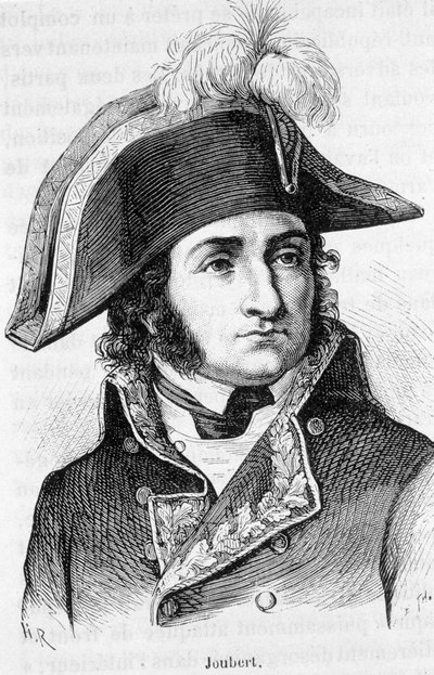صورة بارتيليمي كاثرين جوبير (1769-1799) ، جنرال فرنسي ، قُتلت في معركة نوفي. بواسطة فنان غير معروف
