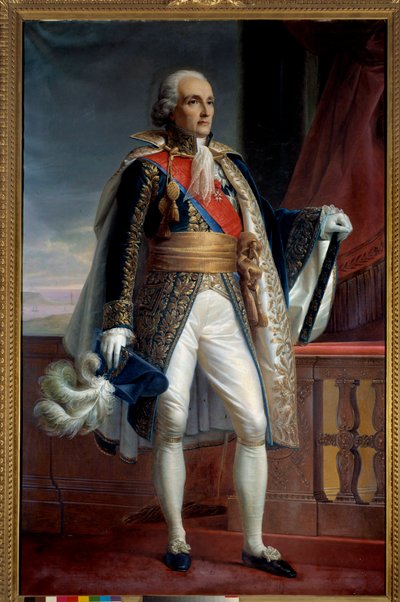 صورة لبون أدريان جانو دي مونسي ، دوق كونجليانو (1754-1842) ، ماريشال الإمبراطورية في عام 1804 ، حاكم الإنفاليد من عام 1833 إلى عام 1842 لوحة مجهولة. 1806 الأحد. 2،15x1،33 م باريس ، متحف العرمي بواسطة فنان غير معروف