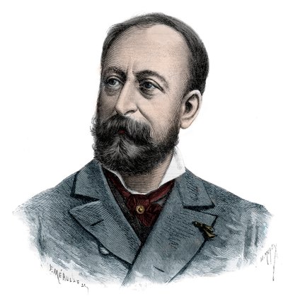 صورة لكاميل سانت ساينز (Saint Saens بواسطة فنان غير معروف