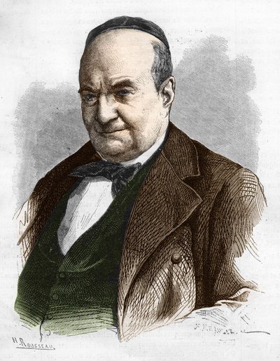 بورتريه تشارلز أوغستين سانت بوف (1804 - 1869) (سانت بوف) ، كاتب وصحفي وناقد أدبي. بواسطة فنان غير معروف