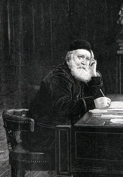 صورة تشارلز جونود (1818-1893) ، الملحن الفرنسي. بواسطة فنان غير معروف