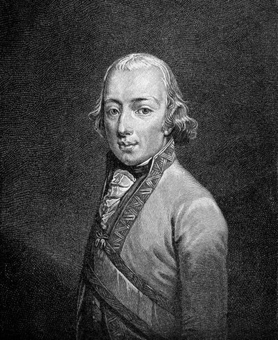 صورة لتشارلز هابسبورغ ، المعروف باسم الأرشيدوق تشارلز (1771-1847) ، الجنرال النمساوي. بواسطة فنان غير معروف