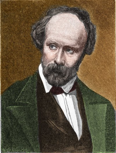 صورة لكريستيان فريدريش هيبل (1813-1863) شاعر وكاتب مسرحي ألماني بواسطة فنان غير معروف