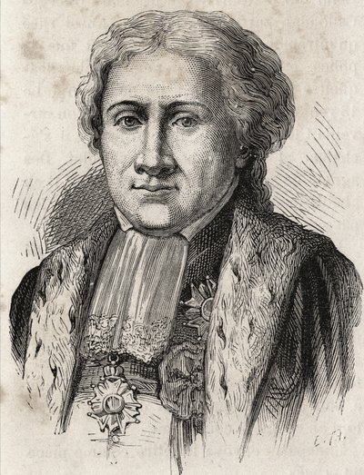 صورة لكلود - أمبرواز رينييه ، دوق ماسا ، محامي ، القاضي الأكبر ، وزير العدل (1746-1814) بواسطة فنان غير معروف