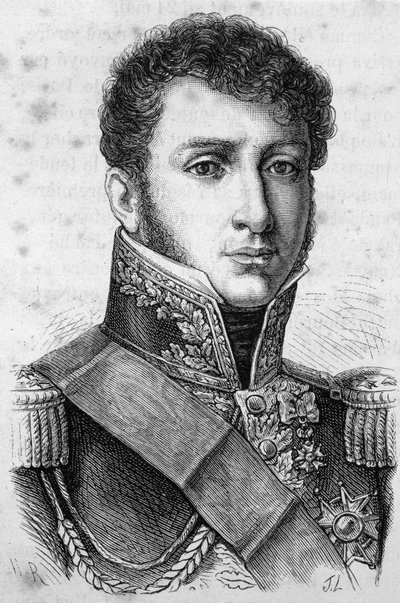 صورة للكونت تشارلز تريستان أوف مونثولون ، الجنرال الفرنسي (1783-1853). بواسطة فنان غير معروف