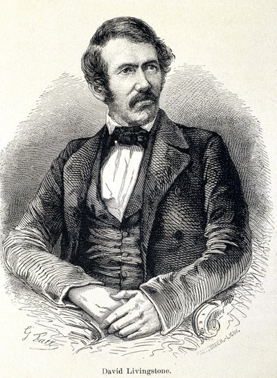 صورة لديفيد ليفنجستون ، مبشر اسكتلندي (1813-1873) بواسطة فنان غير معروف
