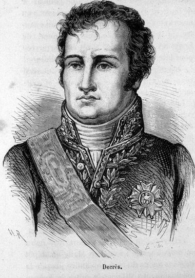 صورة لدينيس ديكرس (1761-1820) بحار فرنسي. بواسطة فنان غير معروف