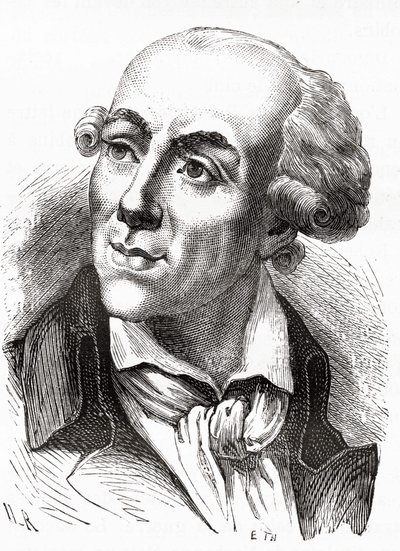 صورة لإتيان كلافيير (1768 - 1793) ، وزير المالية في حكومة جيروندين (مارس 1792) - في هيستوار دو فرانس بواسطة هنري مارتن. sd. القرن ال 19. بواسطة فنان غير معروف