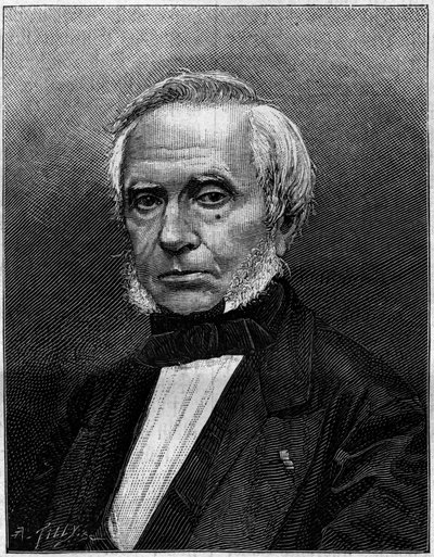 صورة يوجين بوردون (1808-1884) ، مهندس فرنسي ، مخترع "مقياس ضغط بوردون" لقياس الضغط. النقش في "" الطبيعة. مجلة العلوم وتطبيقاتها في الفنون والصناعة ". 1884 بواسطة فنان غير معروف