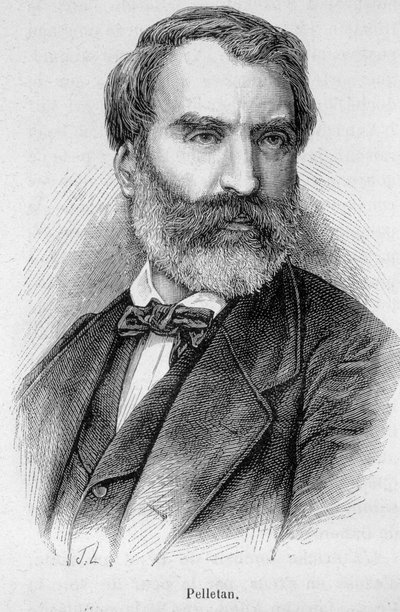 صورة يوجين بيليتان (1813-1884) ، صحفي وكاتب وسياسي فرنسي. بواسطة فنان غير معروف