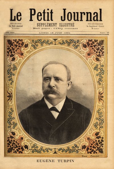 صورة يوجين توربين (1848-1927) ، كيميائي متخصص في المتفجرات بواسطة فنان غير معروف