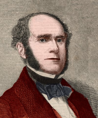 صورة لفيتز غرين (فيتز غرين) هاليك (1790-1867) ، شاعر أمريكي. نقش في "" أخبار لندن المصورة "بتاريخ ٢٣ يناير ١٨٥٨. بواسطة فنان غير معروف
