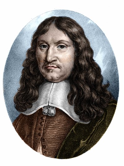 صورة لفرانسوا أوديس دي ميزراي (1610-1683) مؤرخ فرنسي. بواسطة فنان غير معروف