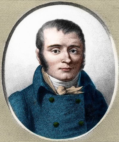 صورة للطبيب الفرنسي فرانسوا كزافييه بيشات (1771-1802). بواسطة فنان غير معروف
