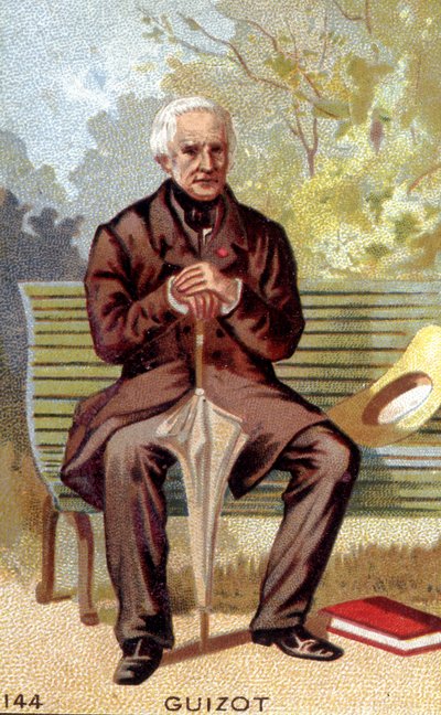 صورة فرانسوا جيزو (1787-1874) ، سياسي ومؤرخ فرنسي. بواسطة فنان غير معروف