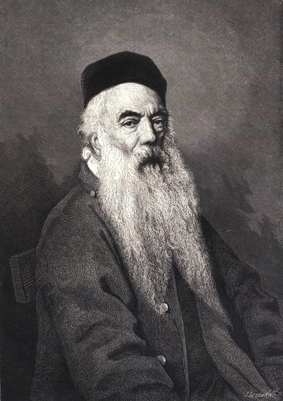 صورة لفرانسوا رود (1784 - 1855) نحات فرنسي. بواسطة فنان غير معروف