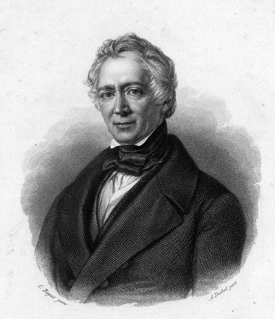 صورة فريدريك لودفيج فون رومر ، المؤرخ الألماني (1781-1873). بواسطة فنان غير معروف